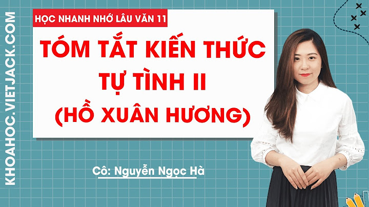 Bài văn học sinh giỏi tự tình 2