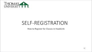 Self-Registration: How to Register for Classes in HawkLink Net Worth