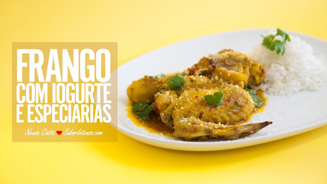 Frango com Iogurte e Especiarias