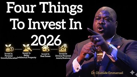 Four Things To Invest In 2026