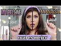 Mascara de Pestaña MAYBELLINE SKY HIGH vs ANASTASIA BEVERLY HILLS lash brag volumizing