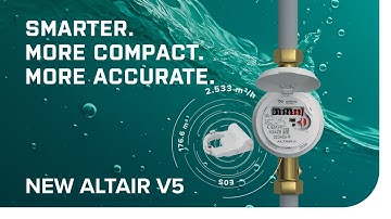 NEW ALTAIR V5 – The eco-designed smart water meter built for the future