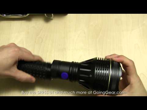 Olight SR95S UT 1000m Throw Flashlight Quick Review