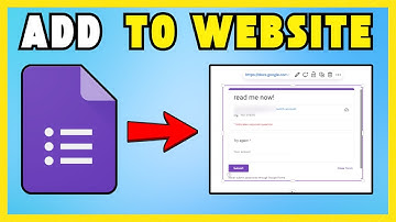 How To Add And  Embed Google  Forms On Canva  Website - NEW UPDATE!