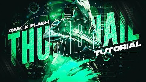 Make this Livestream Thumbnail on Android Ft. Awk GFX | COD Mobile Thumbnail Tutorial  #codm #awkgfx