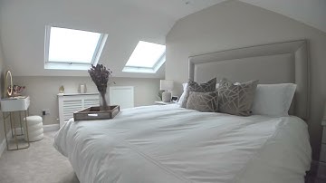 Modern Attic Conversion in Dublin | Bright, Warm & Stylish Bedroom with Ensuite by Convert My Attic