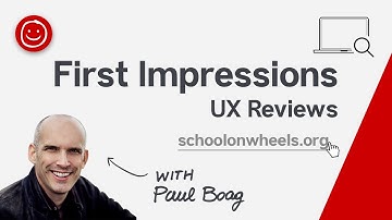 Website UX review: School on Wheels