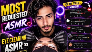 👁️ MOST REQUESTED ASMR! You Asked for Eye Cleaning😳💤