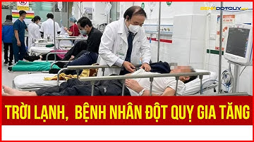 Trời lạnh, bệnh nhân đột quỵ gia tăng