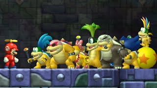 What Happens If You Fight All Koopalings At Once in New Super Mario Bros Wii