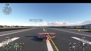 FS2020  Bi Plane Stop and GOs  Take Offs      Learn to Fly
