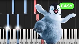 Bridge Of Light (‘Happy Feet 2’) - P!nk EASY Piano Tutorial + Sheets