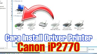 Download Resetter Canon Ip 2770 dan Cara Menggunakannya