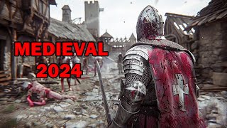 Top 15 NEW Medieval Games of 2024 | Gameplay (4K 60FPS)