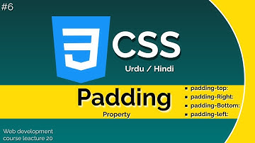 CSS Padding Tutorial Urdu / Hindi 2022 | lecture 6