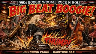Wild 1950s Rock n Roll | BIG BEAT BOOGIE (Ultimate Dance Party)