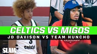 ATL Celtics vs Migos AAU Squad Gets HEATED‼️ JD Davison and Company put on a SHOW 🍿
