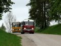 Ikarused vanal postiteel / Ikarus buses in Estonia