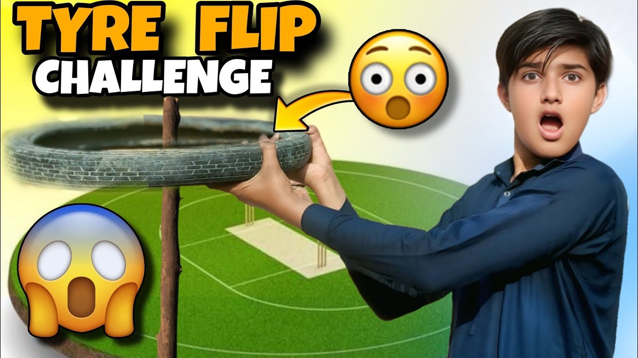 " Tyre  Flip  Challenge  😱" | Glass  &  Target  Game  | Extreme   Village   Fun  Challenge  |