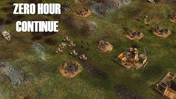 Generals Zero Hour Continue V2.0 Beta - GLA Demo General vs Hard AI / Turmoil At The Front