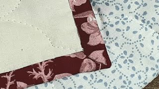 Hand Finished Binding