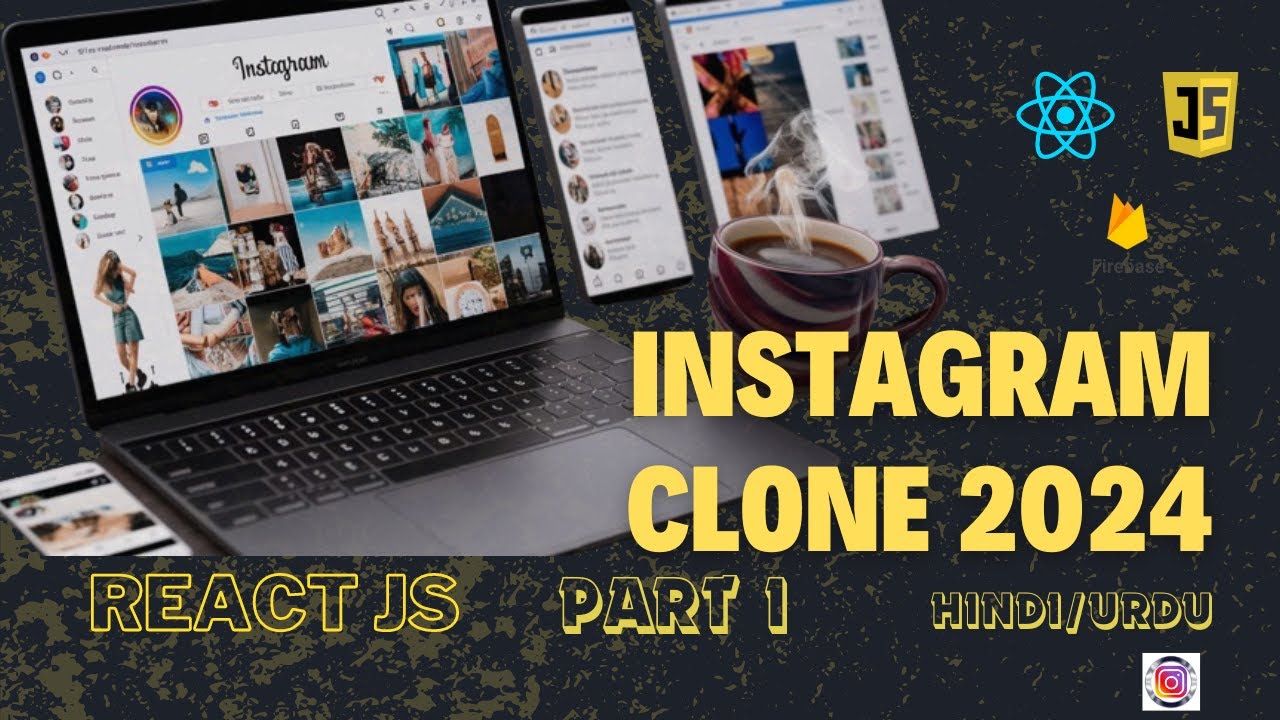 Instagram Clone With React JS For Beginners - Part 01 - YouTube