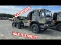 CAN WE GET THIS FORGOTTEN MILITARY TRUCK STARTED, LOADED AND DELIVERED TO JH DIESEL??