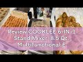 Review COOKLEE 6-IN-1 Stand Mixer, 8.5 Qt. Multifunctional Electric Kitchen Mixer with 9 Accessories