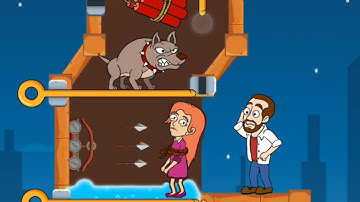 Home Pin Level 412-421 (Save Your Wife) | Pin Pulling game