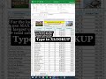 How to find the MAX using XLOOKUP in Excel‼️ #excel #exceltips #spreadsheets #tutorials