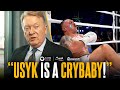 Frank warren labels usyk a cry baby with a key weakness  says tyson fury will expose it on may 18 