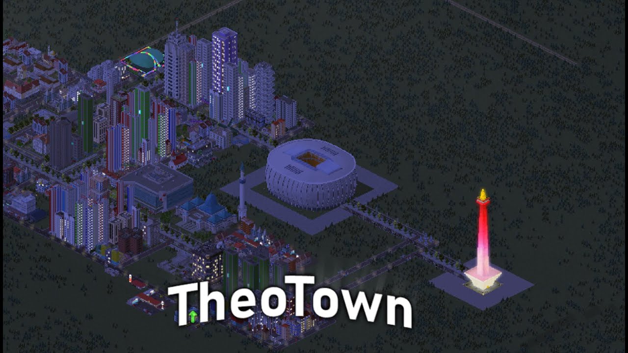 KITA SUDAH MEMBANGUN MONAS, GEDUNG STECU, JIS DLL !! l TheoTown