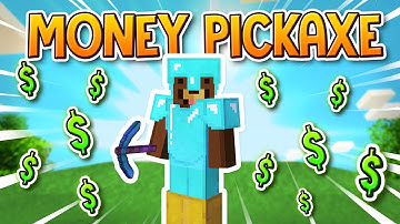 THE MONEY MAKING PICKAXE!! | Minecraft Prisons #7