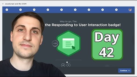 100 Days of Code: Day 42 (Learning FEWD in 100 Days)