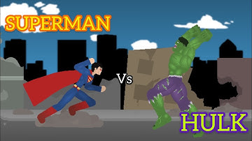 Superman vs Hulk 