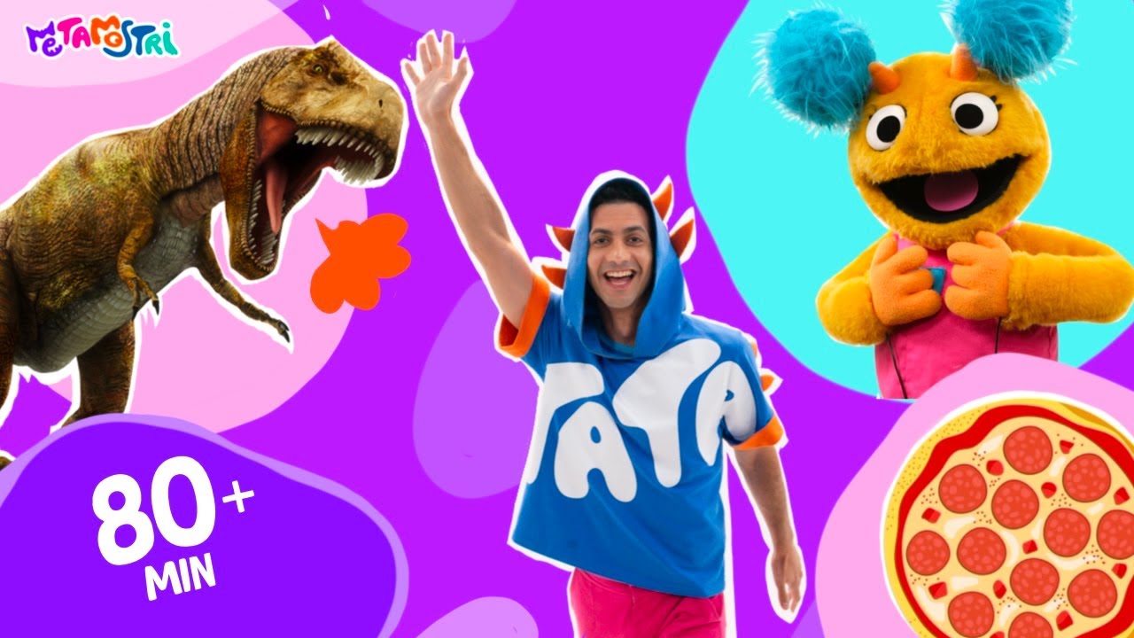 1 +ORA DI KIKA CHE GIOCA A 🦖🙈🎸🏆 | 4 X EPISODI COMPLETI | LE REAZIONI DI TATA