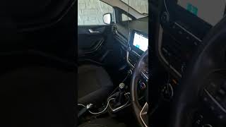 2017 Ford fiesta reversing light wire colour for rear parking sensors