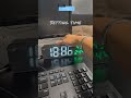 Vortex 671 Automatic Large LED Display, Wall-mountable or Tabletop LED Digital Clock.