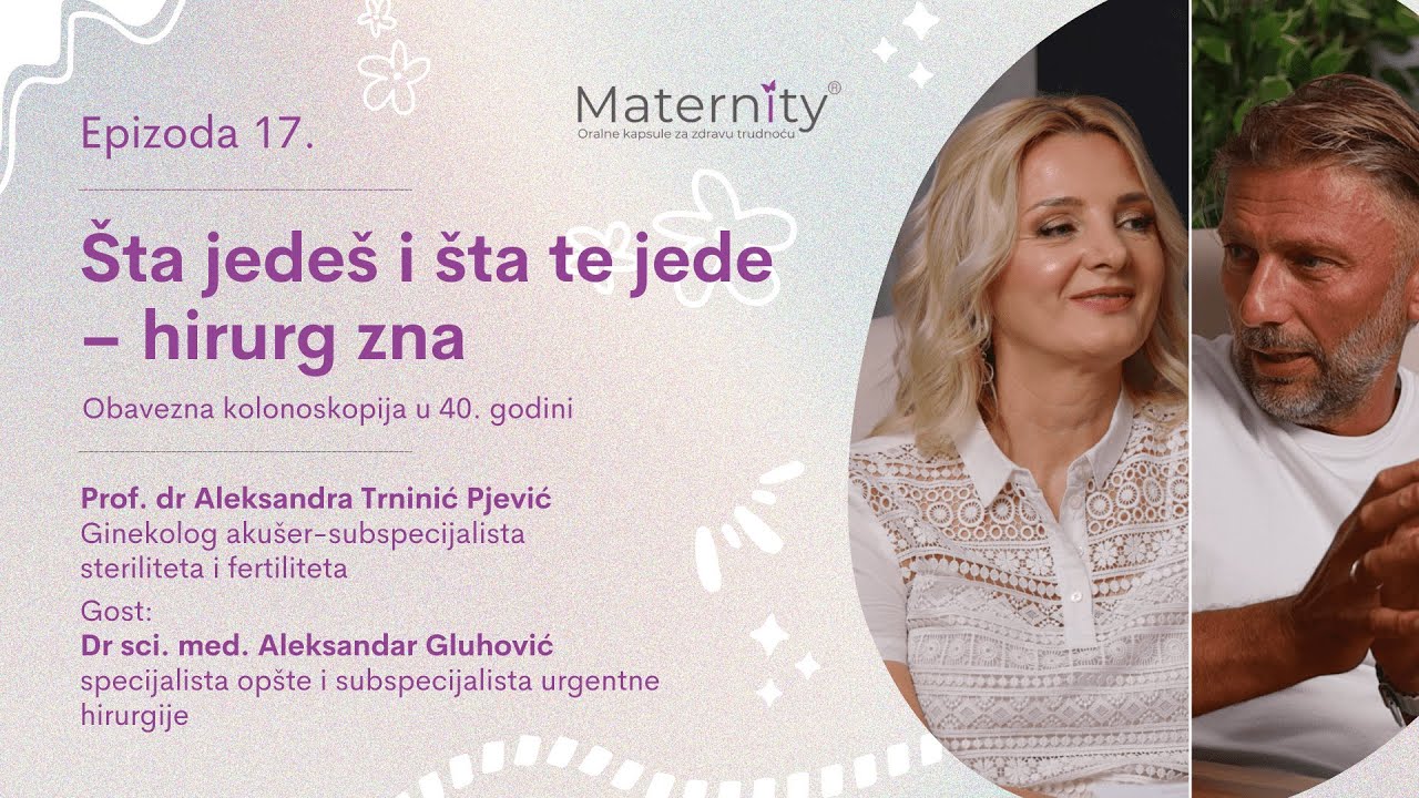 Razgovor sa profesorkom 017: Šta jedeš i šta te jede – hirurg zna - Dr sci. med. Aleksandar Gluhović