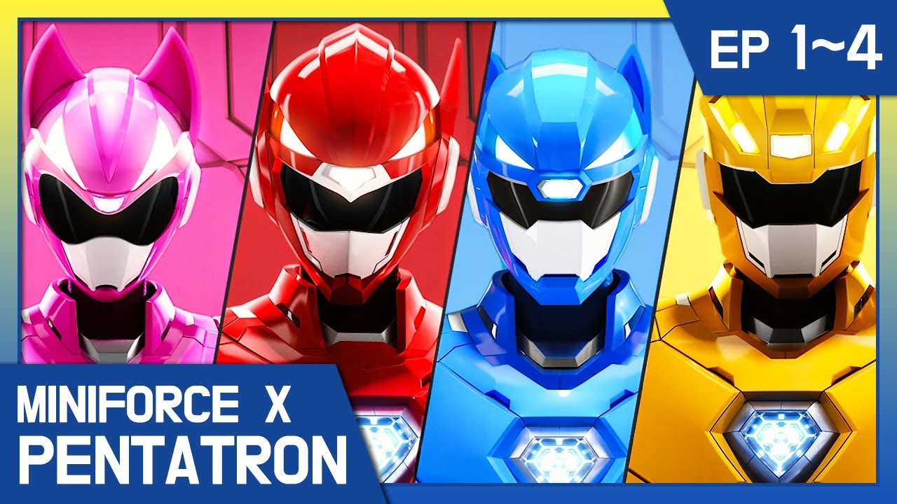 [MiniforceX PENTATRON] Ultimate X Power! ⚡️ Best of Miniforce | Kids TV Show