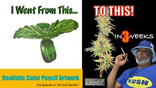 I Went From This To THIS With "Black Media" Art Paper!