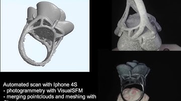 DIY 3D Scan with Iphone 4S + Analyse