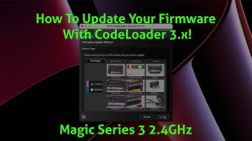 Update your RC4 2.4GHz Devices with CodeLoader 3.x!