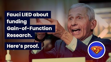 Fauci admits he funded GAIN OF FUNCTION research in 2018 video