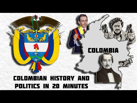 Stručná politická historie Kolumbie