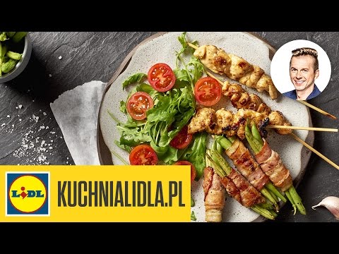 🍢 Szaszłyki z kurczaka z sosem z masła orzechowego - Karol Okrasa - Przepisy Kuchni Lidla