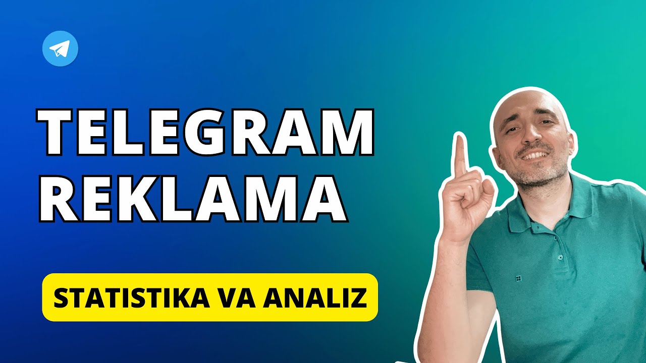 TELEGRAM REKLAMA 2 | STATISTIKA VA ANALIZ