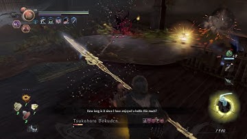 Nioh 2: Spear + Cutting Edge Talisman combo