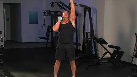 Dumbbell Squat Thrust with Speed Alternate Neutral Presses