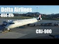 Rough Landing! Delta Flight DL3403 (CRJ-900) - ROA to ATL